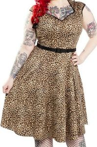 PINUP GIRL CLOTHING PUG SWING DRESS
